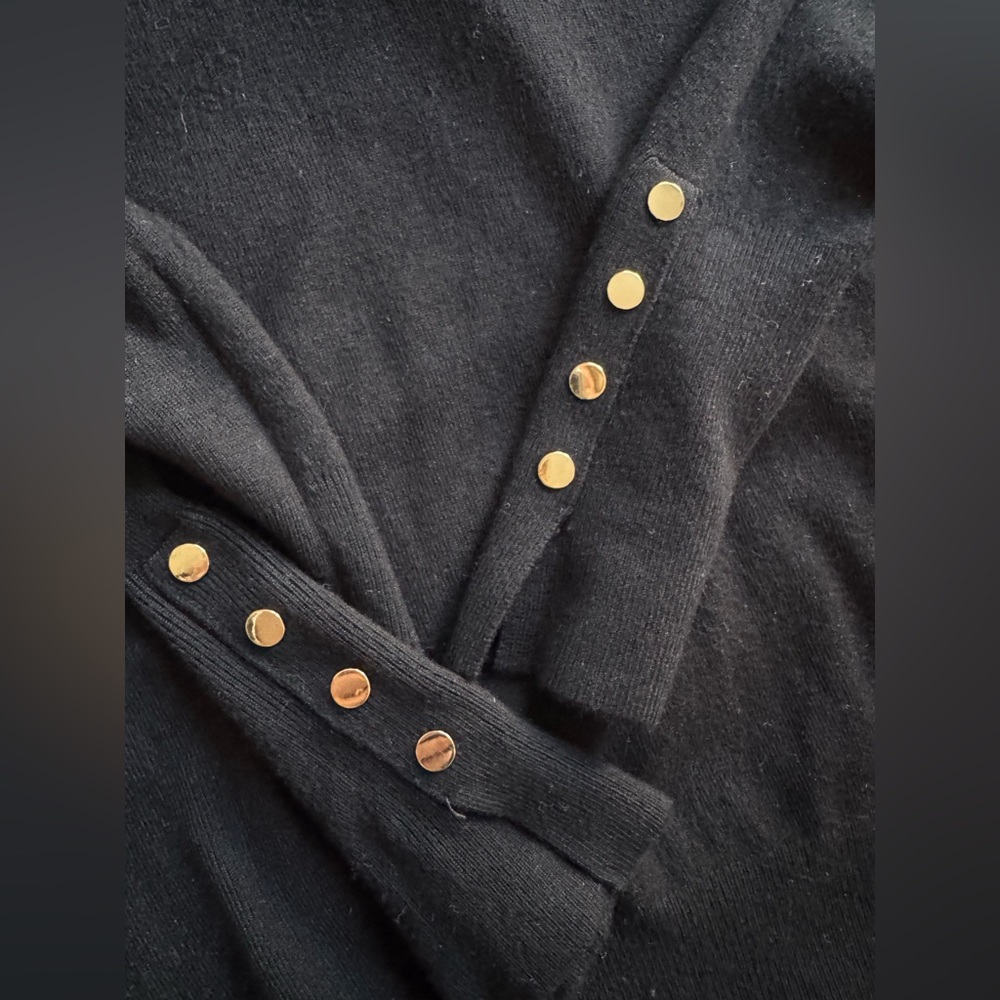 Zara Basic Black Turtleneck Sweater - image 6